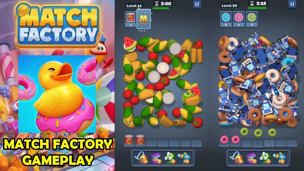 Match Factory Power-ups